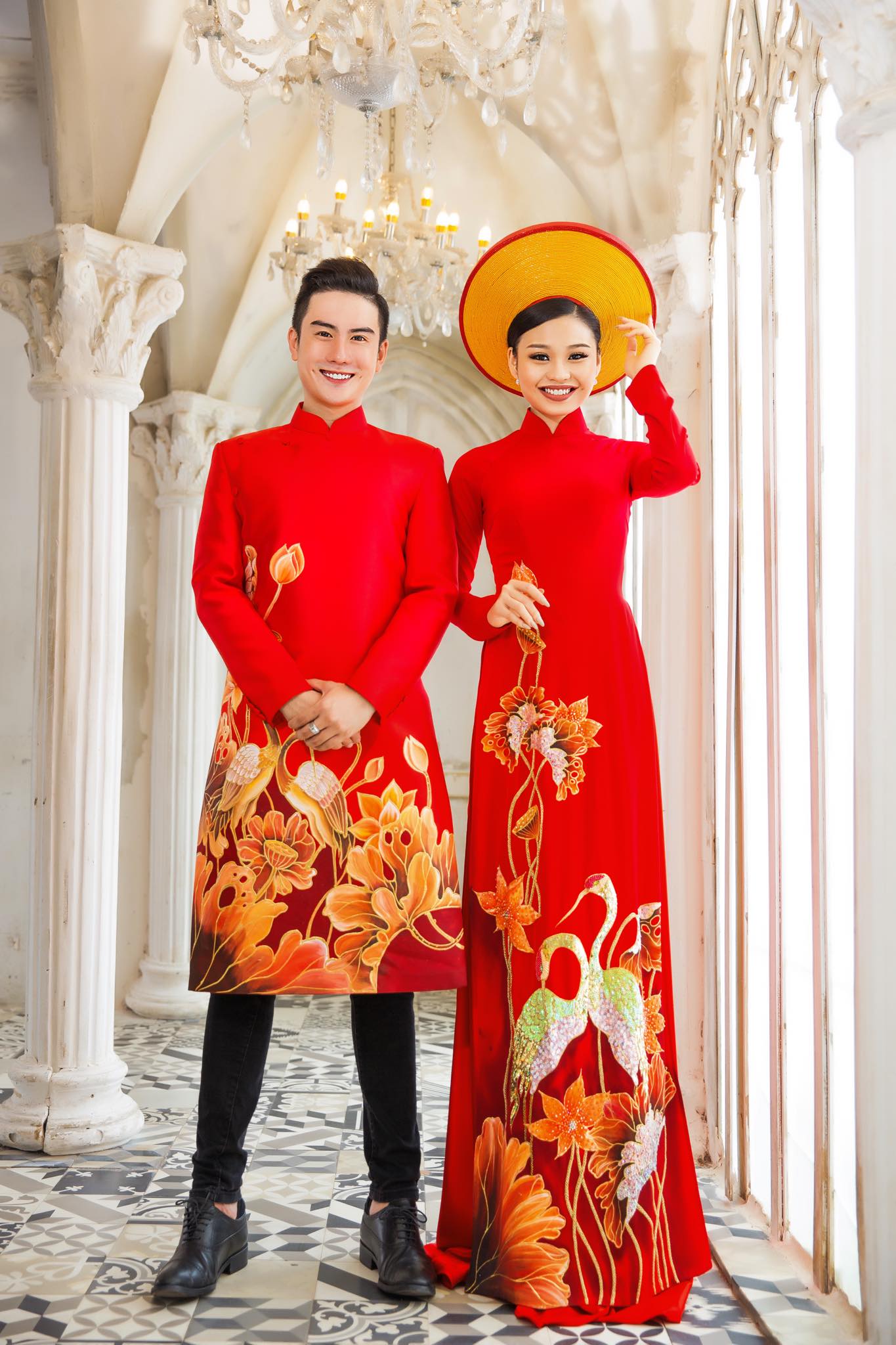 Ao dai dam on sale cuoi